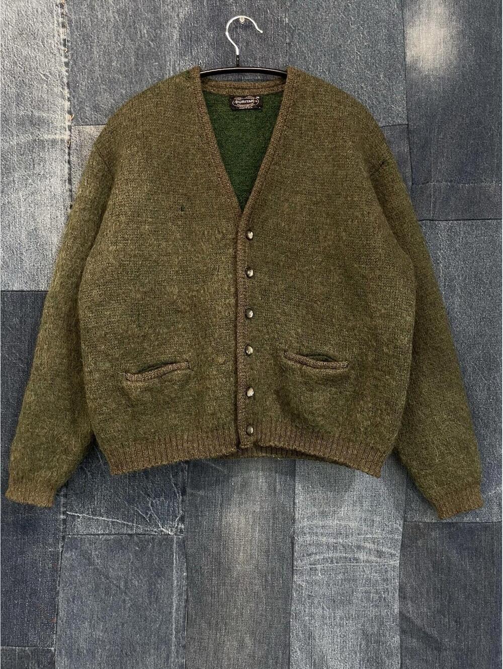 1960s Vintage Cardigan Sweater As Is Men’s Medium 22x22